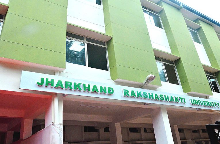 Classes Start In Jharkhand Raksha Shakti University Campus.