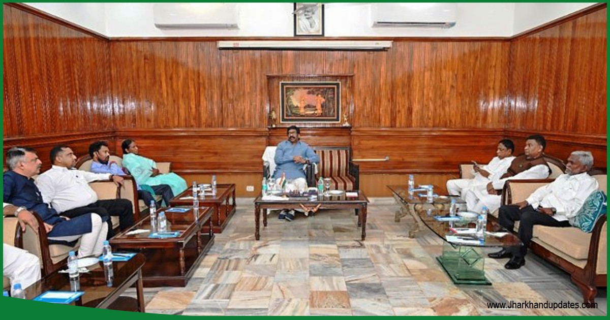 हेमंत सोरेन की ईडी के समक्ष पेशी से पहले CM आवास में UPA की बैठक..